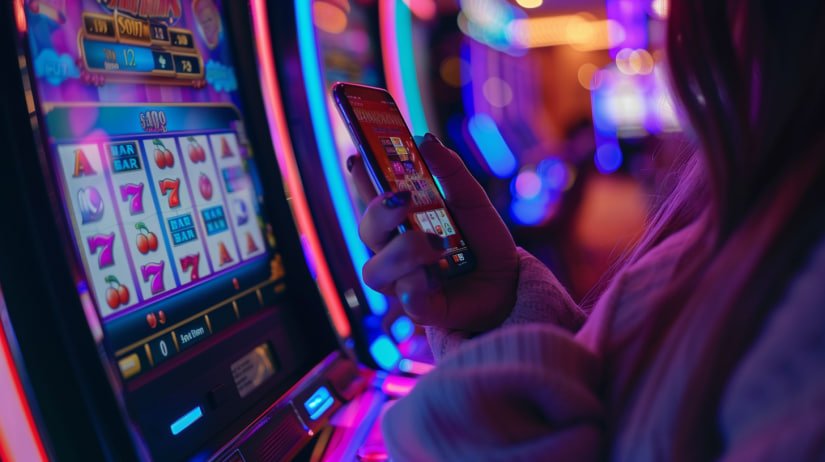 ggwin slot game interface showing reel layout on a mobile screen